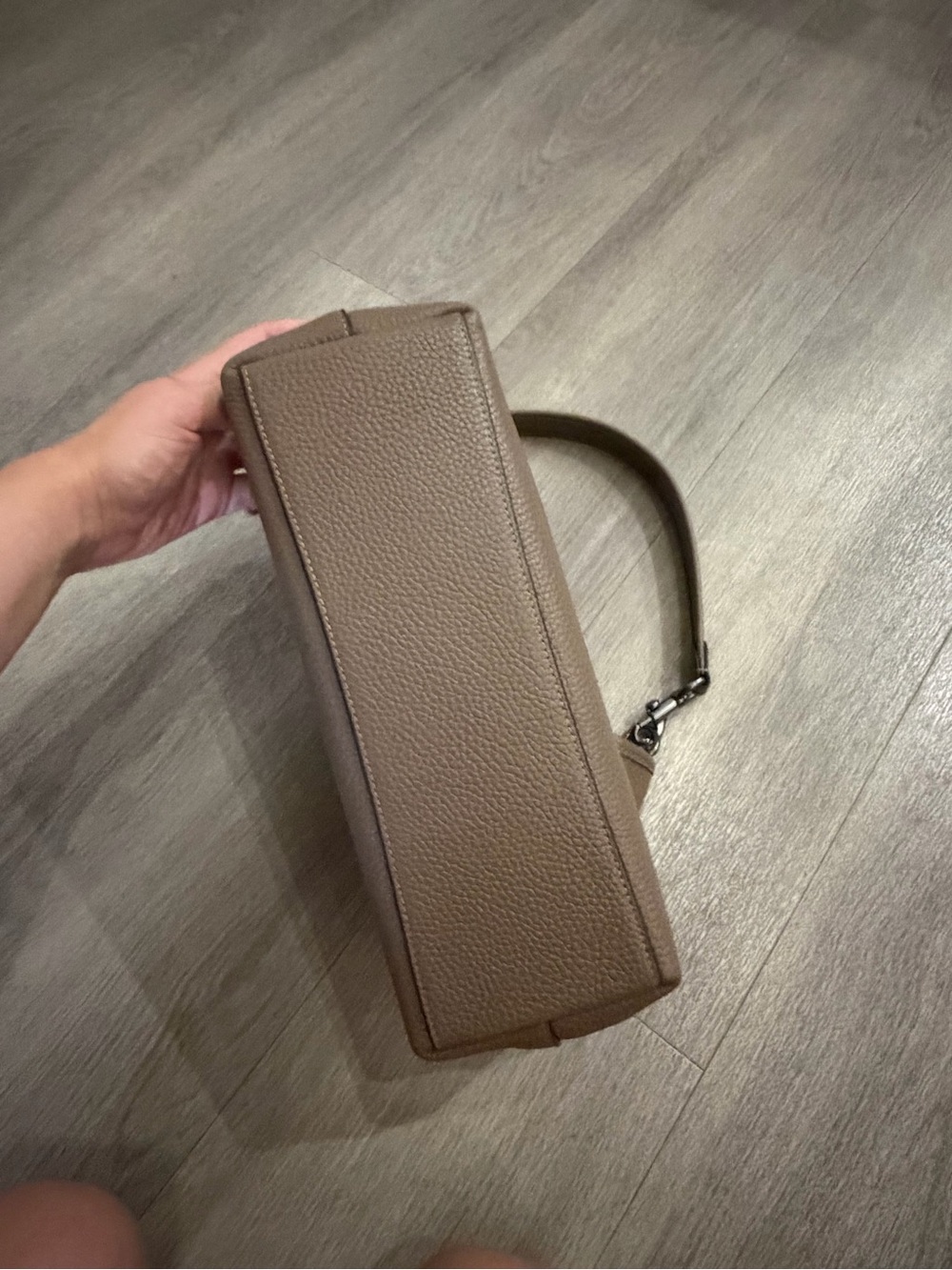 Coach Laurel Shoulder Bag in Taupe - Picture 6 of 8
